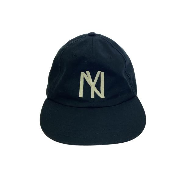 Ebbets Field Flannels◆NY/USA製/キャップ/BLK/メンズ//