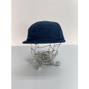 STUSSY◆USA製/キャップ/NVY/無地/メンズ