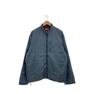 Supreme◆90s/USA製/中綿入り/ナイロンジャケット/L/ナイロン/NVY/無地/? NULL ?