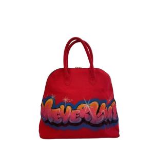 MASU◆NEVERLAND RED CARPET TRAVELLER BAG/ボストンバッグ/RED/無地//