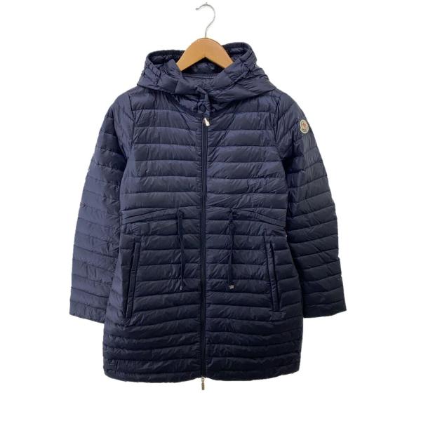 MONCLER◆BARBEL GIUBBOTTO/ロングダウンジャケット/1/ナイロン/NVY/B1...
