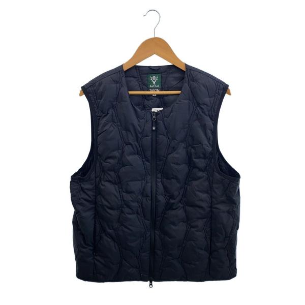 South2 West8(S2W8)◆×TAION/クルーネックジップダウンベスト/L/ナイロン/B...