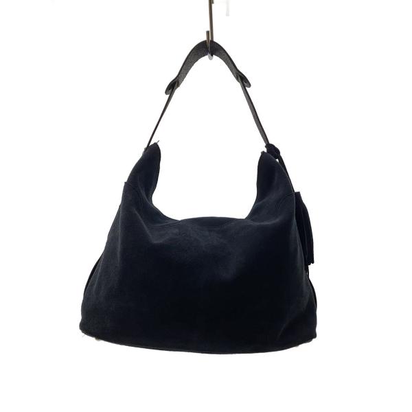 TOPKAPI◆ショルダーバッグ/スウェード/NVY/無地