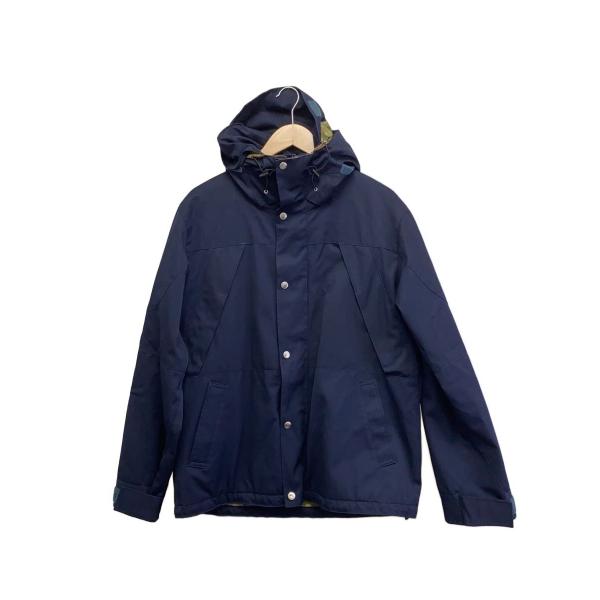 SOPHNET.◆2 LAYER WOOL MOUNTAIN PARKA/XL/ウール/NVY/チェ...