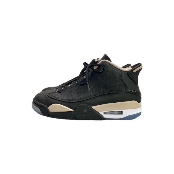 NIKE◆AIR JORDAN DUB ZERO_エアジョーダン ダブ ゼロ/25cm/BLK/レザ...