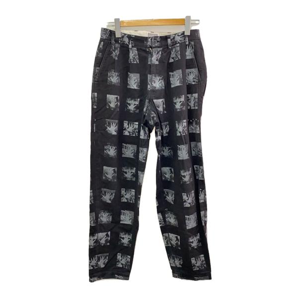 C.E(CAV EMPT)◆ボトム/S/コットン/BLK/総柄/Thumbnail Pants