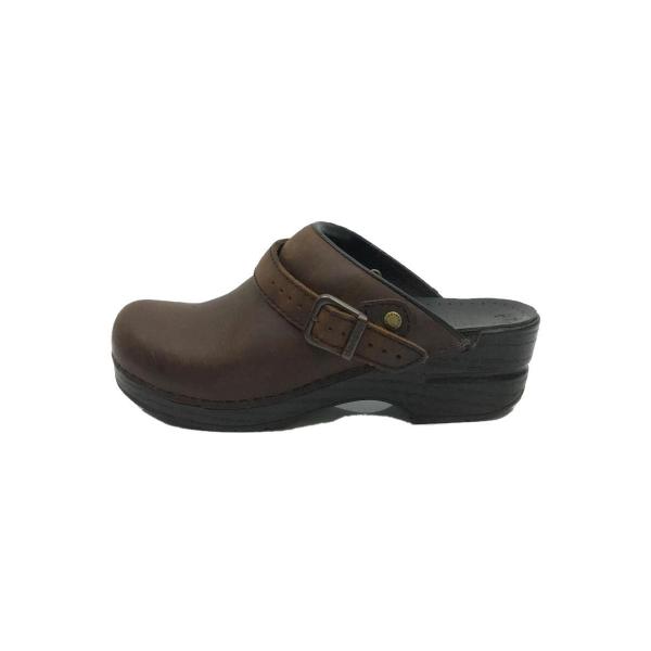 DANSKO◆Ingrid Antique Brown/サボサンダル/37/ブラウン/238-780...