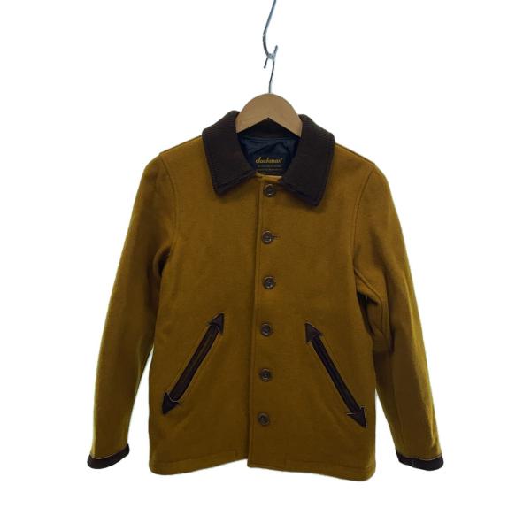 Jackman◆ジャケット/S/ウール/キャメル/JM8301JS