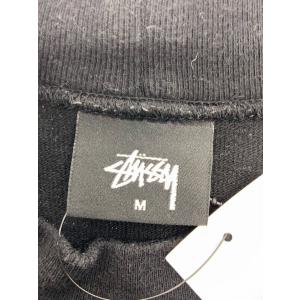 STUSSY◆スウェット/M/コットン/BLKの詳細画像2