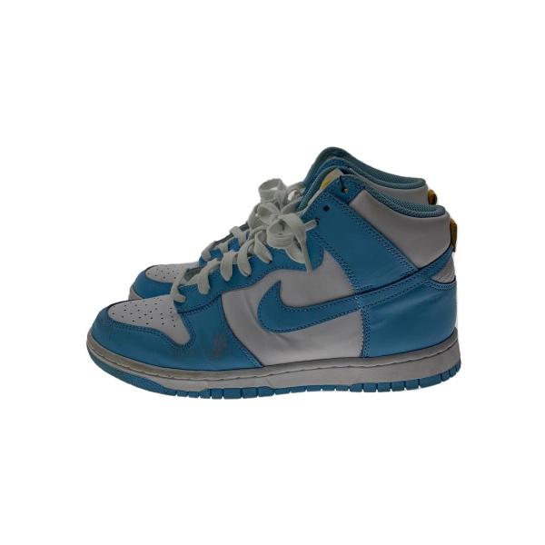 NIKE◆DUNK HI RETRO_ダンク ハイ レトロ/26.5cm/ブルー/レザー/DD139...