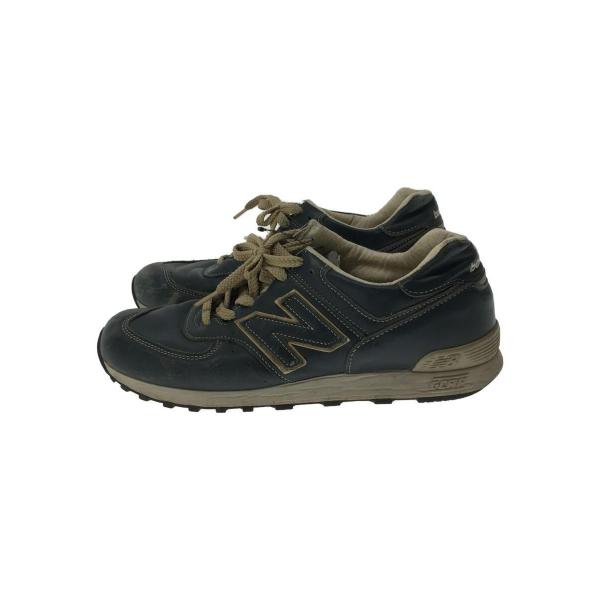 NEW BALANCE◆LM576/イングランド製/ローカットスニーカー/ネイビー/UK7.5/ウィ...