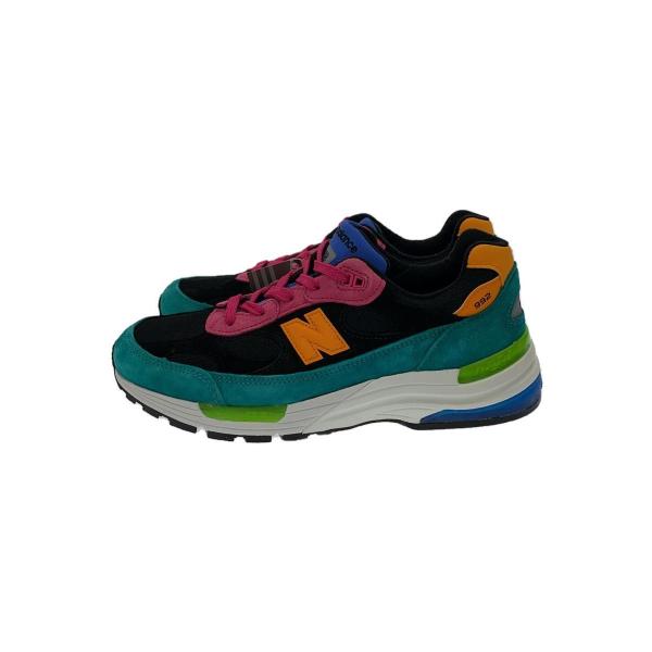 NEW BALANCE◆M992/GREEN/PINK/ローカットスニーカー/27.5cm/ウィズ:...