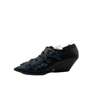 ras◆パンプス/38/BLK/MADE IN SPAIN//