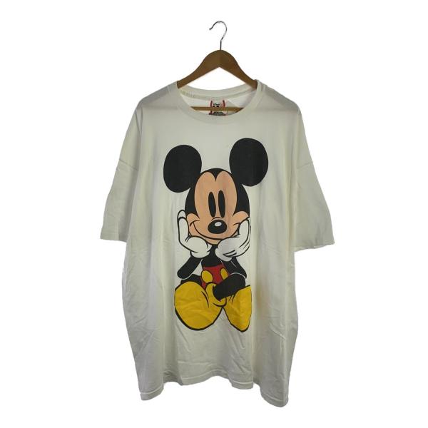 Disney VINTAGE◆SUPERSIZE/オスワリミッキー/著名人着用 Tシャツ/--/コッ...