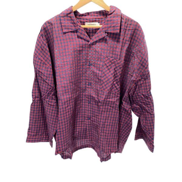 TIGHTBOOTH PRODUCTION◆PLAID ROLL-UP SHIRTS/オープンカラー...
