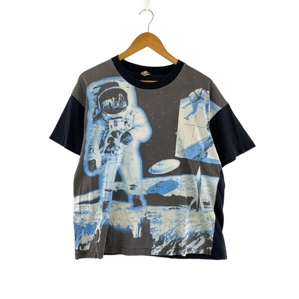 SPACE/ARCHAIC SMILE/Tシャツ/S/コットン/GRY/プリント//