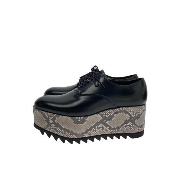 foot the coacher◆TWEETY SHOES PYTHON/シューズ/US7/BLK