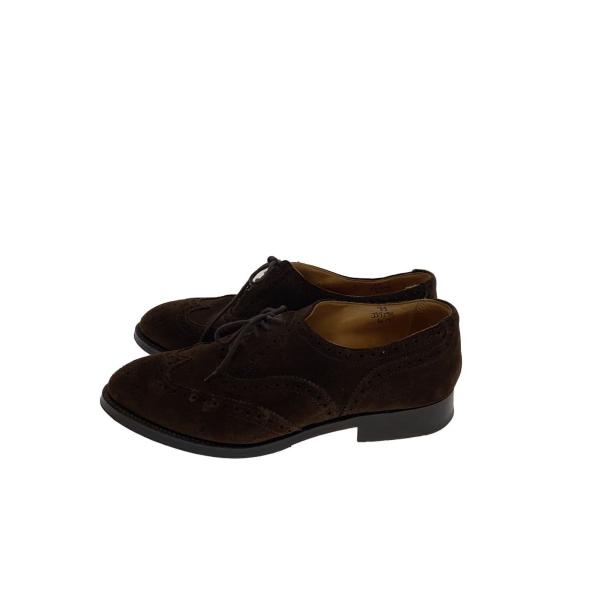 Tricker’s◆シューズ/UK6/BLK/スウェード/JS9599/内羽根ウィングチップシューズ