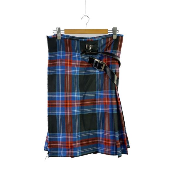 CHARLES JEFFREY LOVERBOY◆I/18AW/タータンチェックラップスカート/ボト...