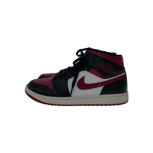 NIKE◆AIR JORDAN 1 MID/エアジョーダン 1 ミッド/ブラック/554724-06...