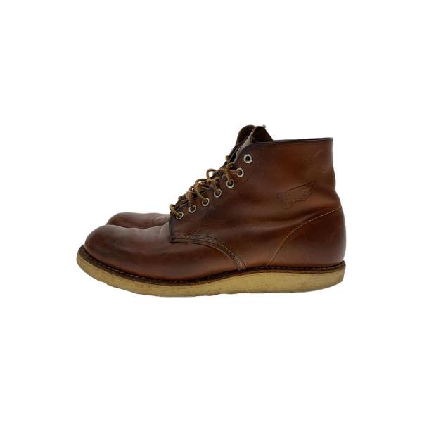 RED WING◆クラシックラウンド/ブーツ/27.5cm/BRW/レザー/9111