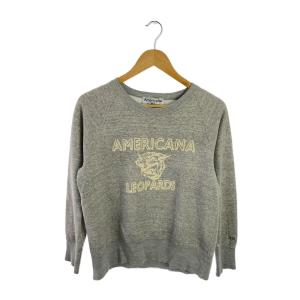 Americana◆スウェット/M/コットン/GRY/無地｜ssol-shopping