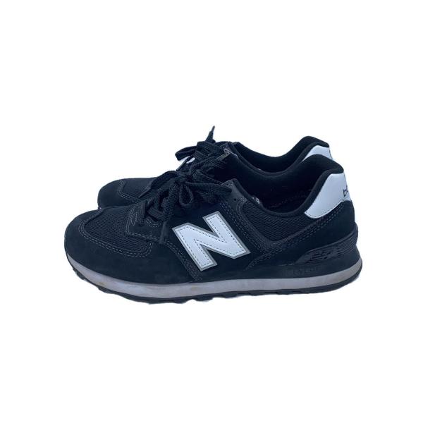 NEW BALANCE◆ML574/ブラック/27cm/BLK