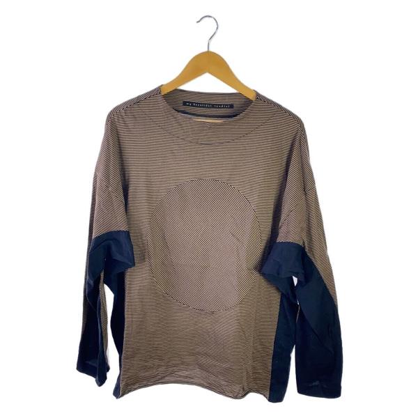 My Beautiful Landlet◆長袖Tシャツ/0/コットン/ボーダー/WM09-TP241...