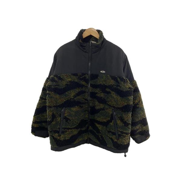 CHALLENGER◆フリースジャケット/XL/FLEECE JACKET -Tiger Camo×...