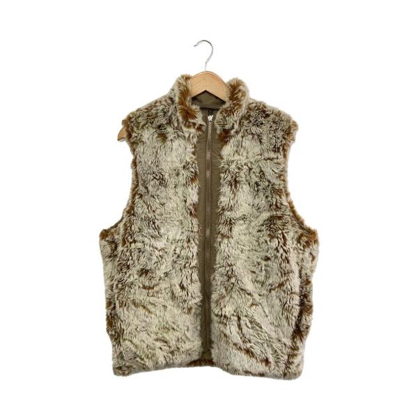 EEL Products/フリースベスト/M/アクリル/WHT/無地