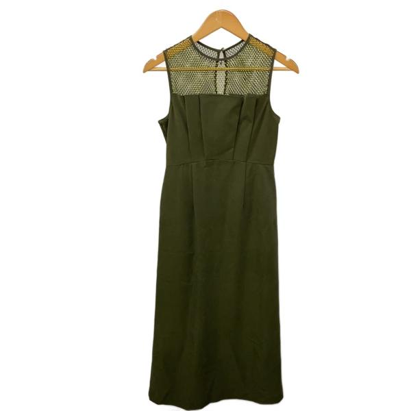 AMERI◆ノースリーブワンピース/--/ポリエステル/KHK/02320540970