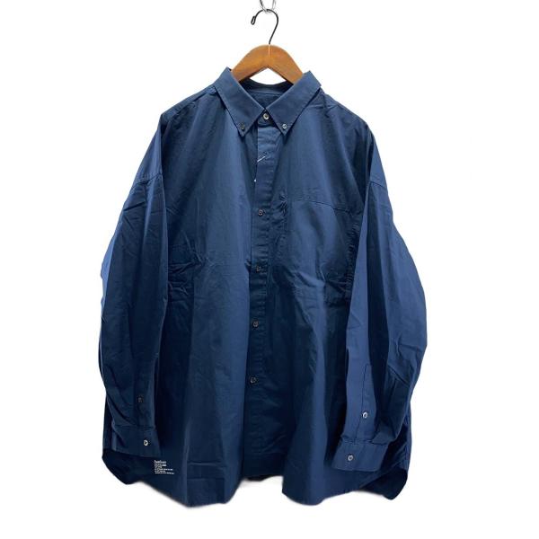 FreshService◆UTILITY B.D SHIRT/長袖シャツ/L/コットン/ネイビー/無...