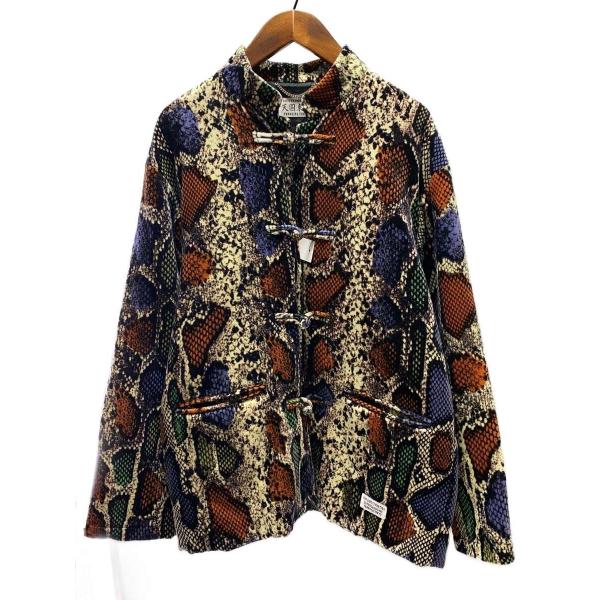 WACKO MARIA◆PYTHON VELVET JACKET/22aw/ジャケット/M/コットン...