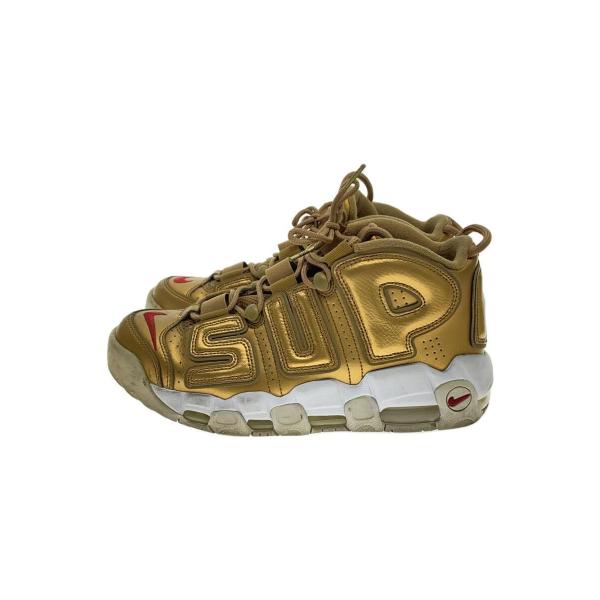 NIKE◆AIR MORE UPTEMPO/エアモアアップテンポ/ゴールド/902290-700/2...