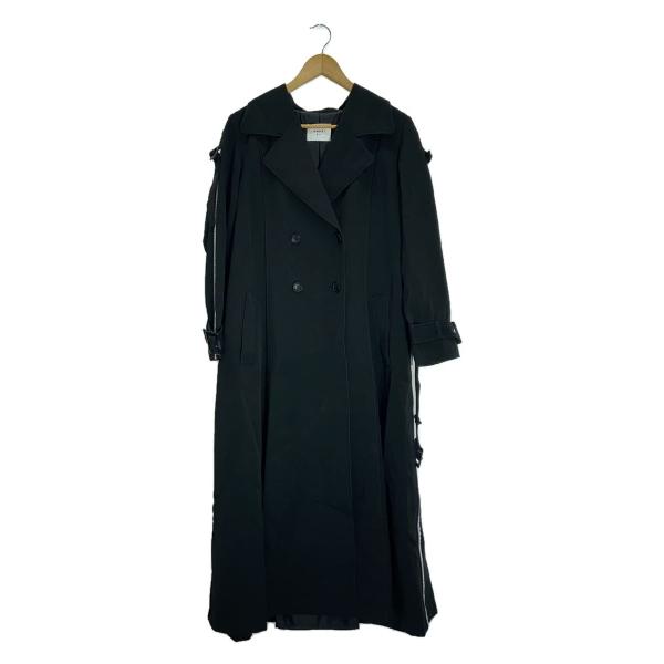 AMERI◆コート/S/ポリエステル/BLK/01920740540