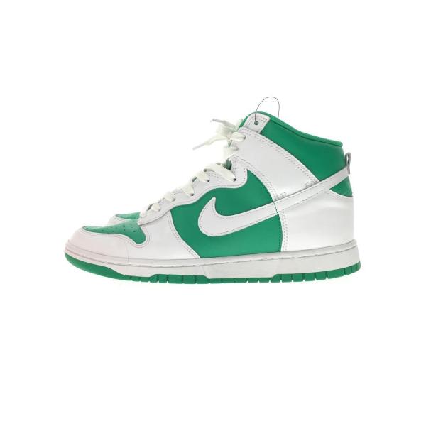 NIKE◆DUNK HIGH RETRO BTTYS/ハイカットスニーカー/28cm/GRN/DV0...