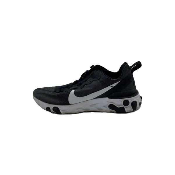 NIKE◆WMNS REACT ELEMENT 55/ウィメンズリアクトエレメント/ブラック/BQ2...