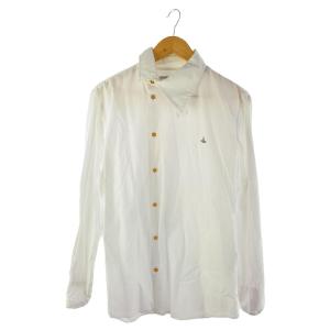 Vivienne Westwood MAN◆長袖シャツ/50/コットン/WHT/VW-WR-8692...