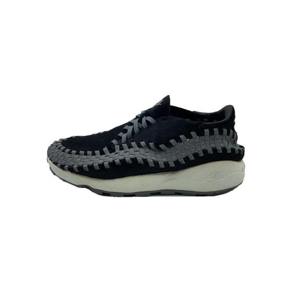 NIKE◆AIR FOOTSCAPE WOVEN_エア フットスケープ ウーブン/30cm/BLK