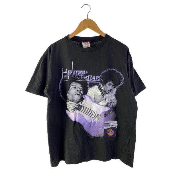 TOUCH TONE/Tシャツ/L/コットン/BLK/90s/JIMI HENDRIX