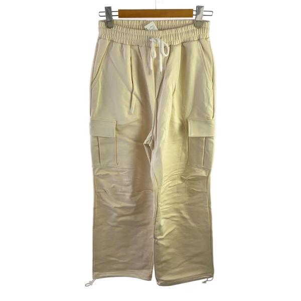 Luamoda/ワイドパンツ/--/コットン/CRM/無地