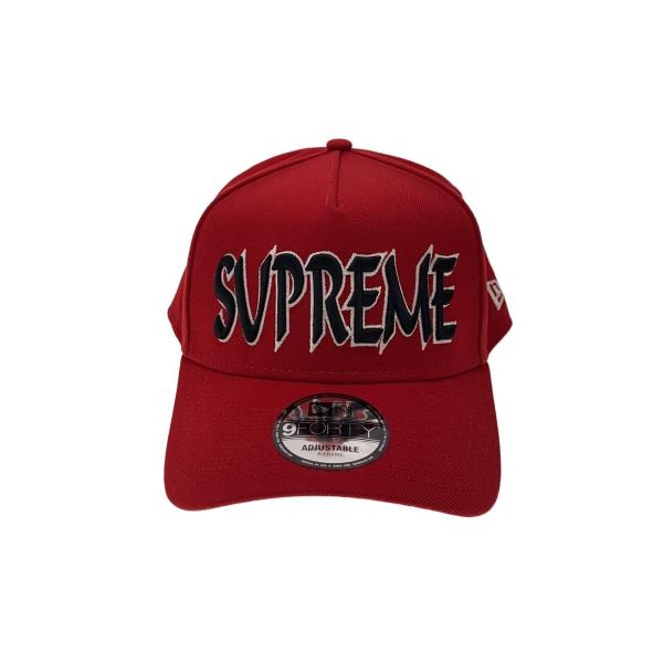 Supreme◆25AW/Sharp Spellout Adjustable/キャップ/FREE/ポ...