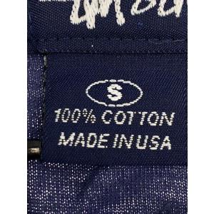 STUSSY◆Tシャツ/S/コットン/NVY/...の詳細画像3