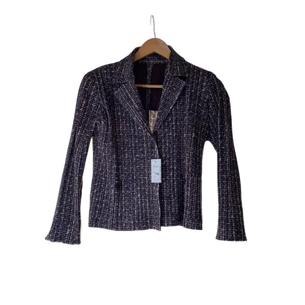 PLEATS PLEASE ISSEY MIYAKE◆ジャケット/--/ポリエステル/GRY/PP9...