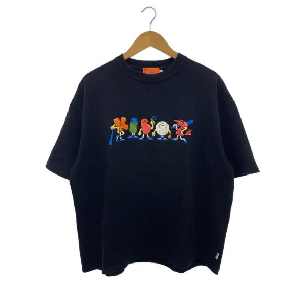 Keboz◆キャラクタープリントオーバーサイズTEE/Tシャツ/M/コットン