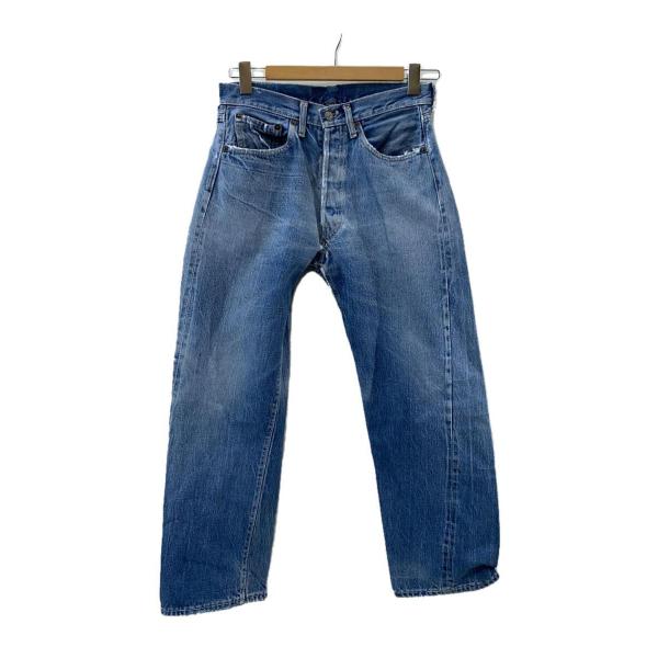 Levi’s◆60s/501/ボタン裏J/BIGE/初期/Vステ/パッチ欠/裾上げ有//--/デニム...