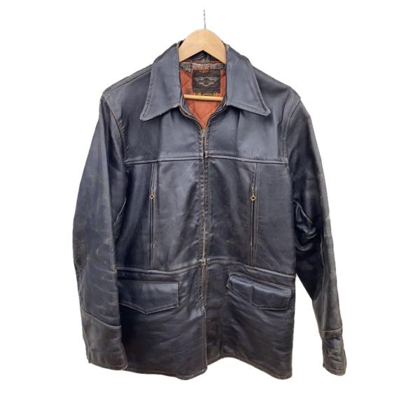 HARLEY DAVIDSON◆50s〜/TOWNSMAN/HORSEHIDE/レザージャケット・ブ...