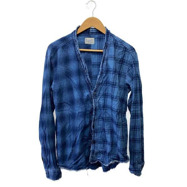 TMT◆長袖シャツ/L/コットン/BLU/TSH-S2207