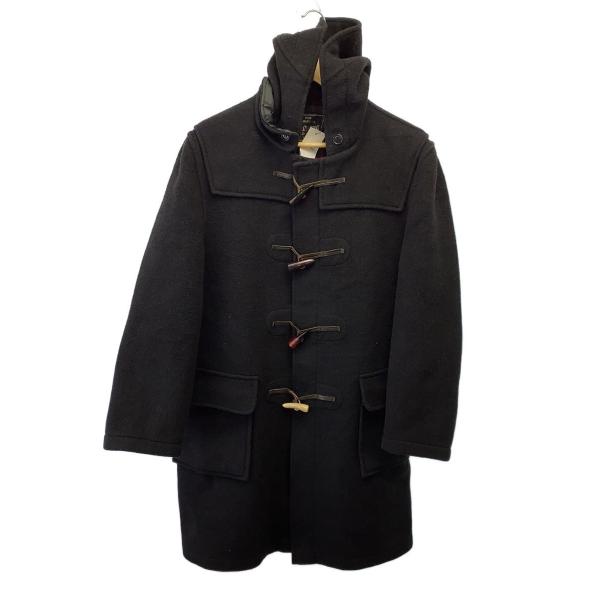 Gloverall◆80s~90s/イングランド製/ダッフルコート/48/ウール/ブラック