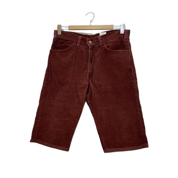 Levi’s◆80s/カットオフ/ショートパンツ/33/--/BRD/無地/519-1583